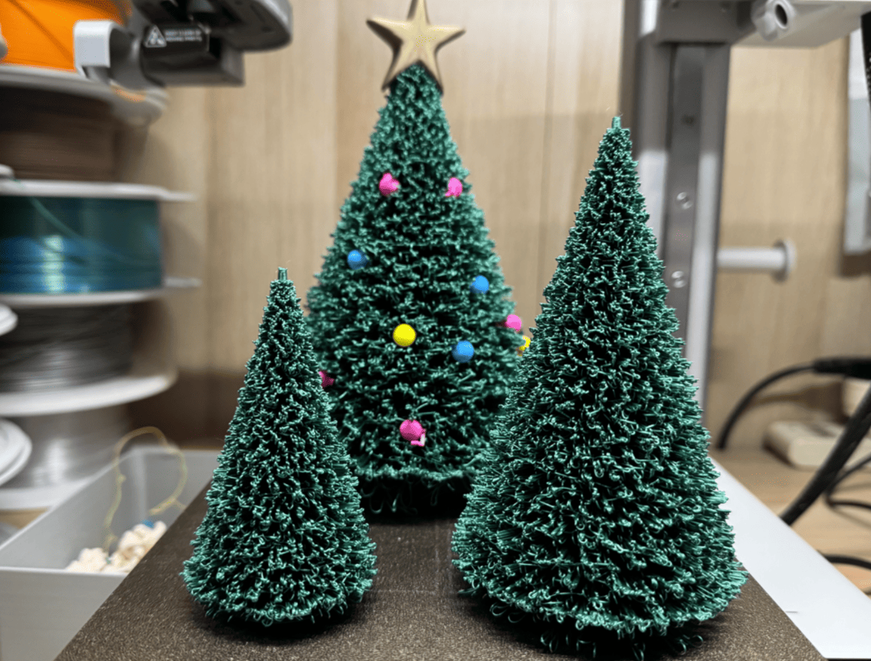 3d printed christmas decorations_indoor_small christmas tree